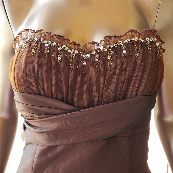 Emily in Paris Inspo: Flirt by Maggie Sottero Strapless Formal Dress - Picture 3 of 8